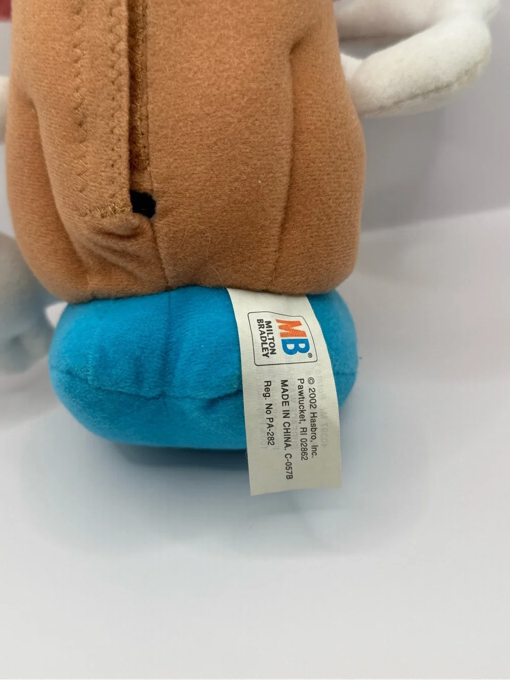 Vintage Milton Bradley Talking Mr. Potato Head Plush Toy